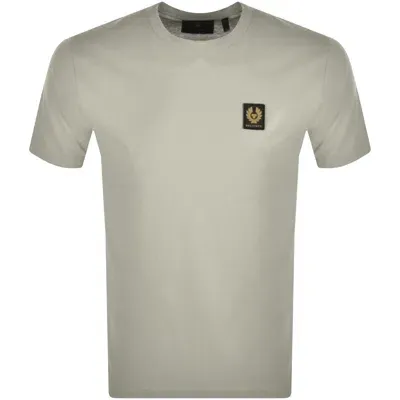 Belstaff Short Sleeve Logo T Shirt Grey