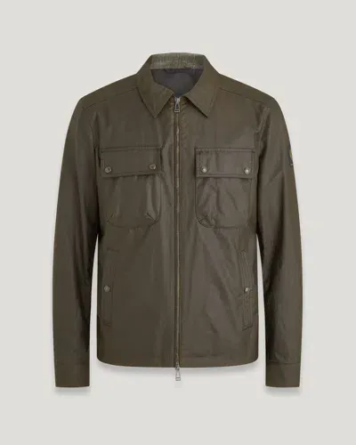 Belstaff Tour Overshirt In Burnt Oak