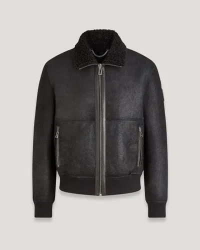 Belstaff Trace Jacket In Black Fabric