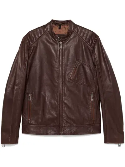 Belstaff V Racer Jacket In Brown