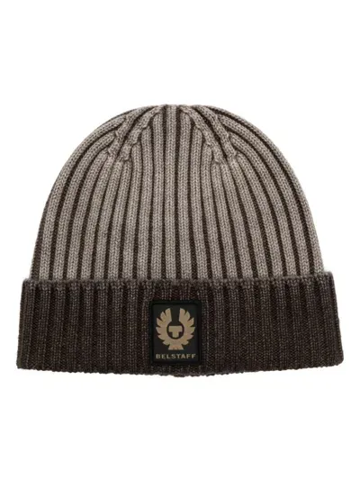 Belstaff Watch Beanie In Brown