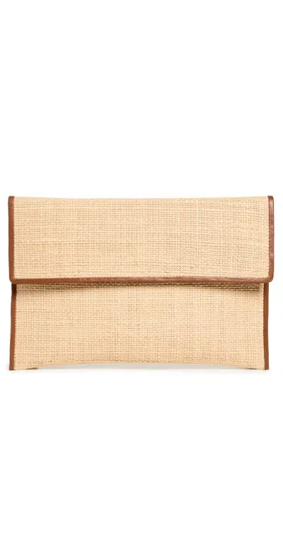 Bembien Lara Clutch Sienna Raffia