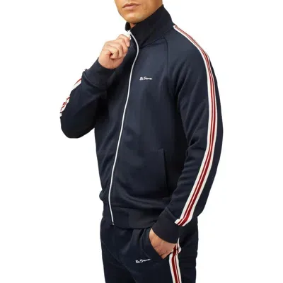 Ben Sherman House Taped Track Jacket In Dark Navy