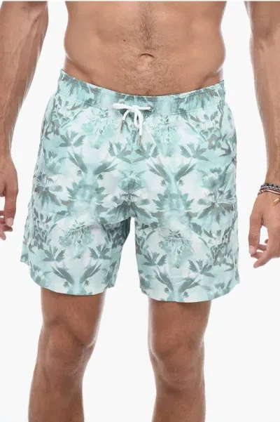 Berluti Floral Pattern Boxer Swimshorts