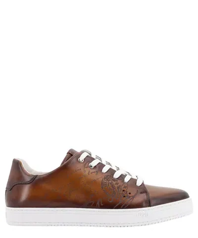 Berluti Sneakers In Braun