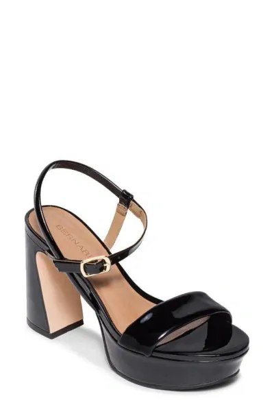 Bernardo Footwear Ventura Ankle Strap Platform Sandal In Black