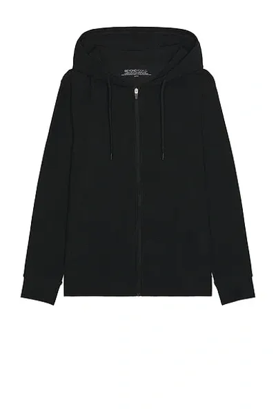 Beyond Yoga Freefit Zip Hoodie In Darkest Night