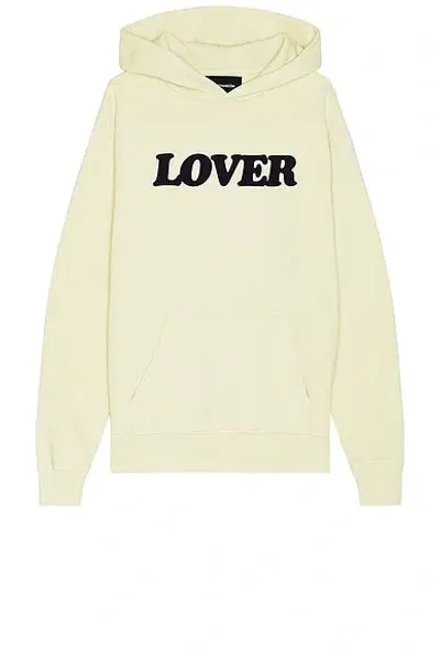 Bianca Chandon Lover Logo Hoodie In Light Khaki