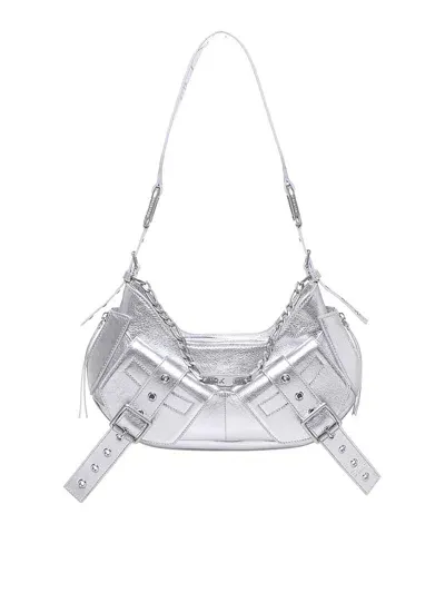 Biasia Shoulder Bag In Silver