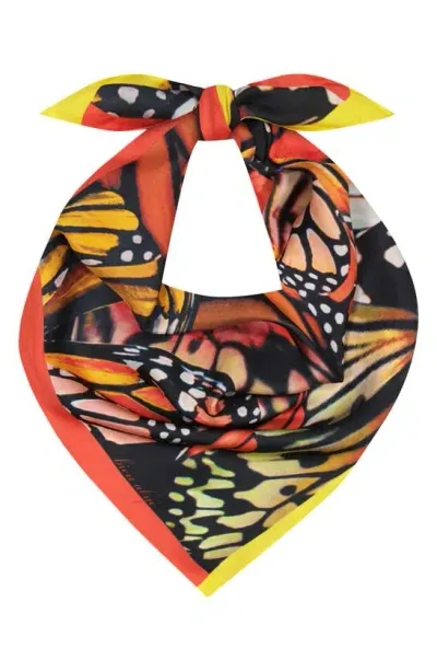 Bien Abye Papillon Wing Scarf In Multi