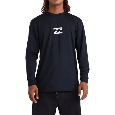 Billabong All Day Wave Long Sleeve T-shirt In Black