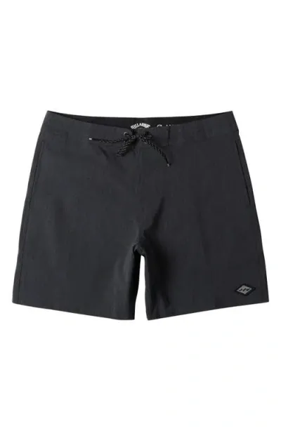 Billabong Every Other Day Lo Tide Board Shorts In Washed Black