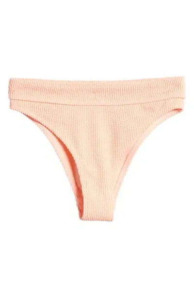 Billabong Summer High Maui Rider Bikini Bottoms In Peach Tart