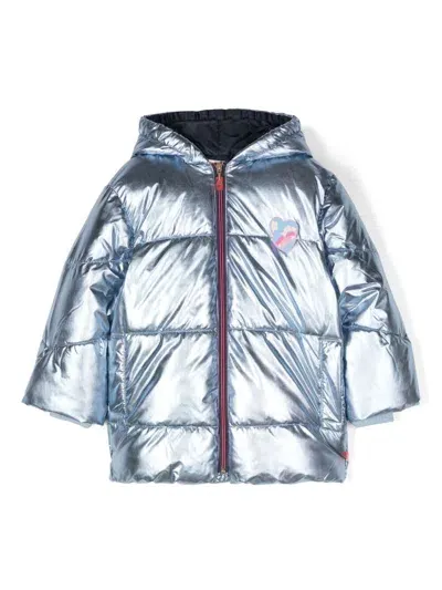 Billieblush Puffer Jacket In Blue