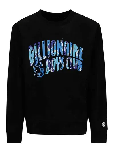 Billionaire Black Long-sleeved Crew-neck Sweatshirt