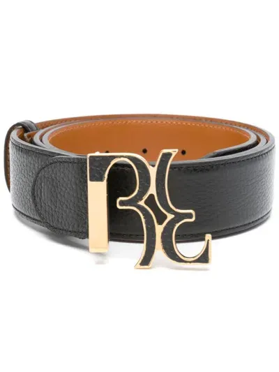 Billionaire Double B Belt In Black