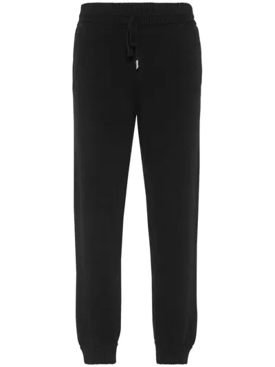 Billionaire Wool Joggers In Black