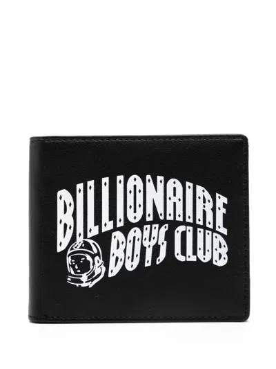 Billionaire Boys Club Arch Logo Wallwt In Black