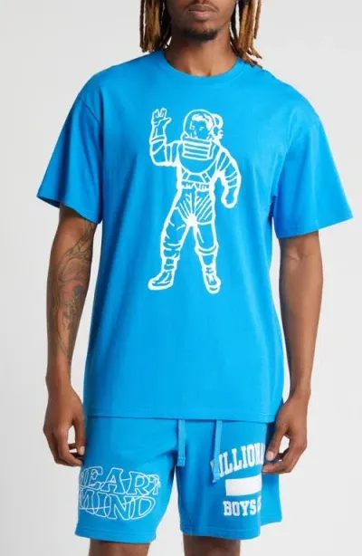 Billionaire Boys Club Astro Graphic T-shirt In Brilliant Blue