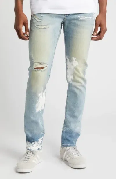 Billionaire Boys Club Mineral Ripped Jeans In Sunkist