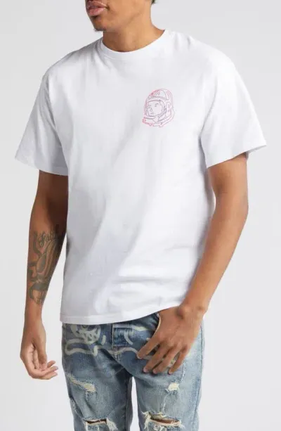 Billionaire Boys Club Block Burst Cotton Graphic T-shirt In White