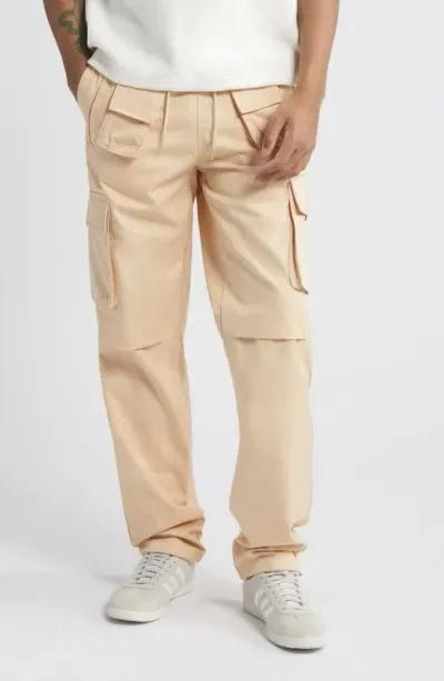 Billionaire Boys Club Flagship Ii Cargo Pants In Ivory Cream