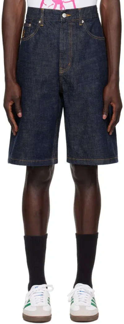 Billionaire Boys Club Indigo Astro Selvedge Denim Shorts