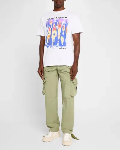 Billionaire Boys Club Men's Bb Heat Index Cargo Pants In Oil Green