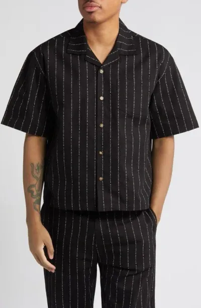 Billionaire Boys Club Men's Orion's Belt Camp Shirt In Black