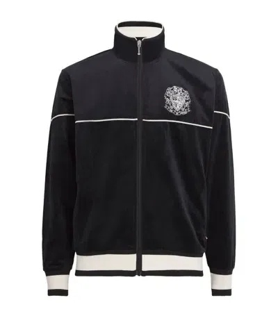 Billionaire Boys Club Velour Track Jacket In Black