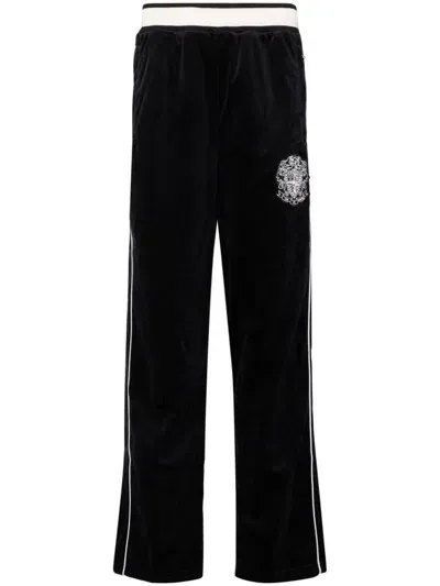 Billionaire Boys Club Velour Track Pants In Black