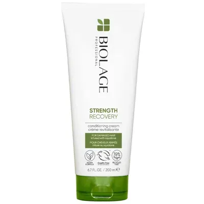 Biolage Professional Strength Recovery Vegan Nourishing Conditioner With Squalane For Damaged Hair 200ml