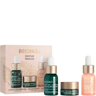 Biossance Moisture Miracles Set In White