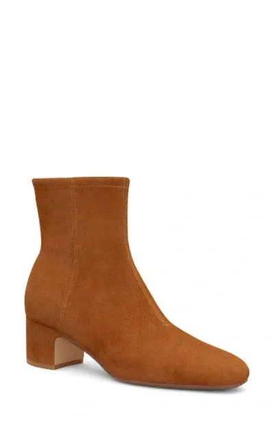 Birdies Starling 50 Bootie In Tan Stretch Suede