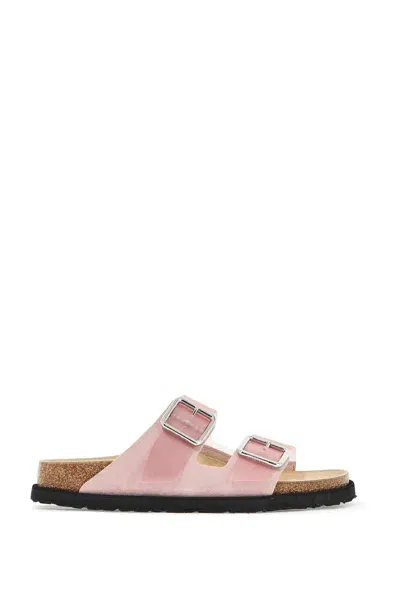 Birkenstock 1774 Birkenstock 1744 Leather Arizona Sandals 39 Narrow In Pink