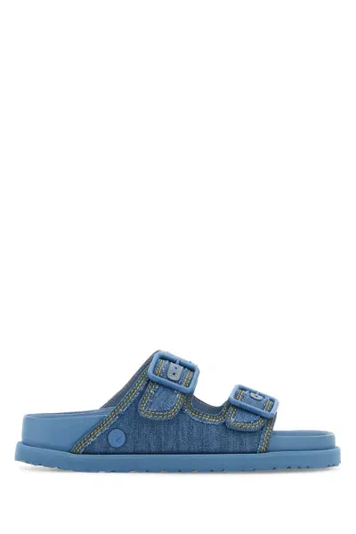 Birkenstock 1774 Arizona Sandals 39 Narrow In Blue