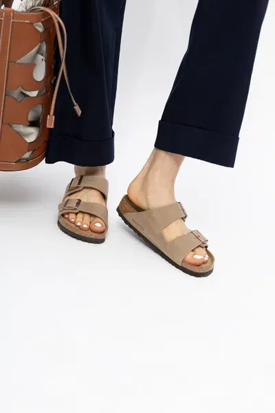 Birkenstock Arizona Leather Sandals In Oiled Habana