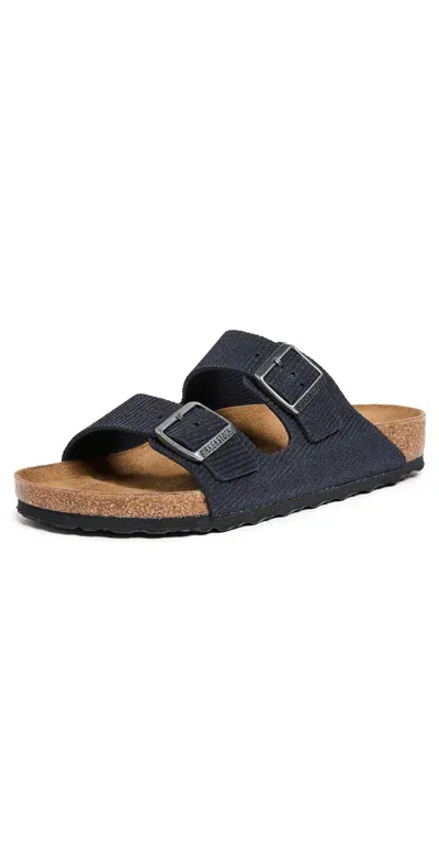 Birkenstock Arizona Corduroy Sandals Midnight