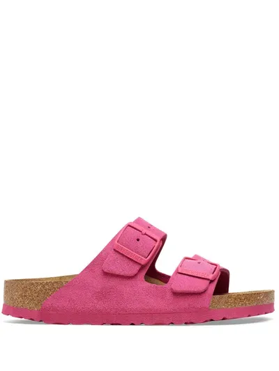 Birkenstock Arizona Double-strap Slides In Pink