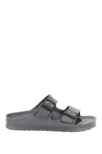 Birkenstock Arizona Eva Slides Narrow Fit In Grey