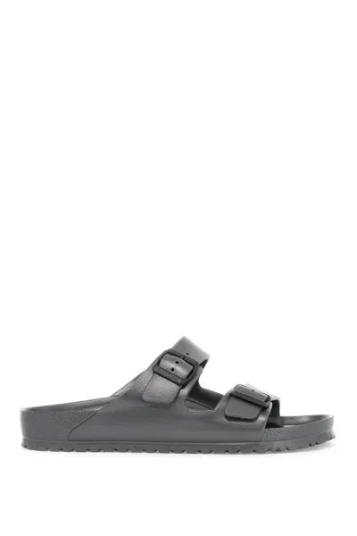 Birkenstock Arizona Eva Slides Narrow Fit In Grey