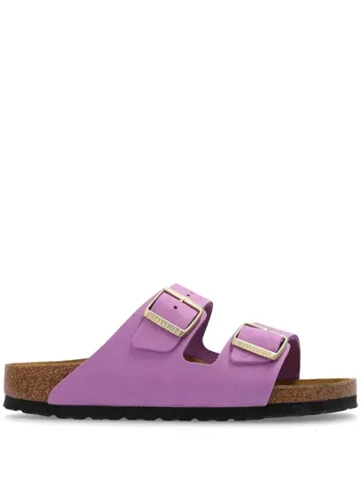 Birkenstock Arizona Leather Sandals In Pink