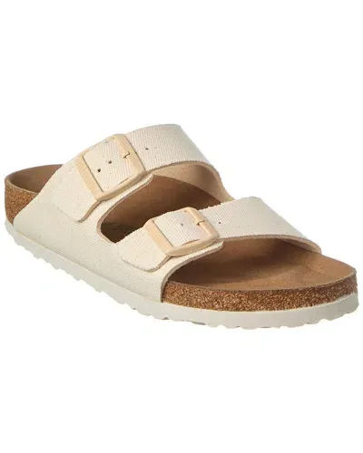 Birkenstock Arizona Narrow Vegan Sandal In Eggshell