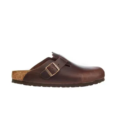 Birkenstock Boston Habana, Oiled Leather Shoes