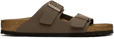 Birkenstock Brown Arizona Sandals In Mocha