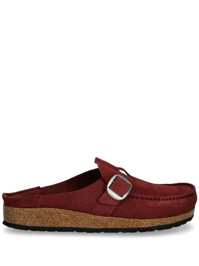 Birkenstock Buckley Mules In Red