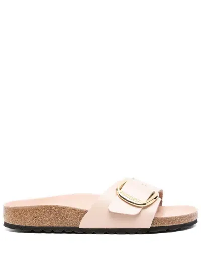 Birkenstock Madrid Flat Slides In Pink