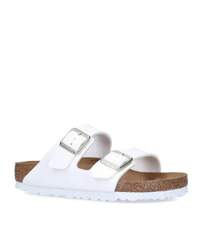 Birkenstock Patent Arizona Sandals In White