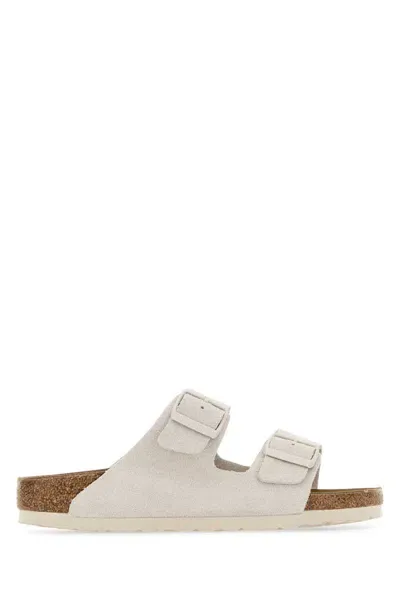 Birkenstock Slippers In White