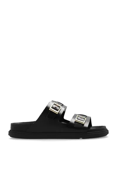 Birkenstock St Barths Slippers In Black